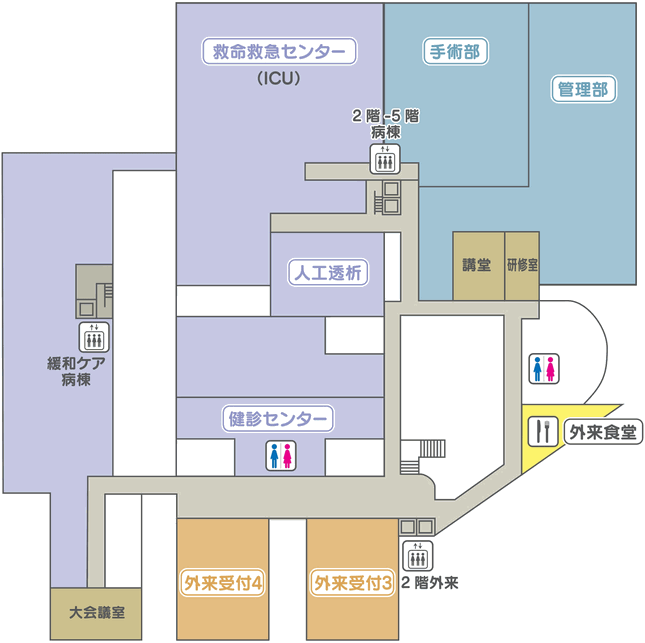 2階フロアマップ